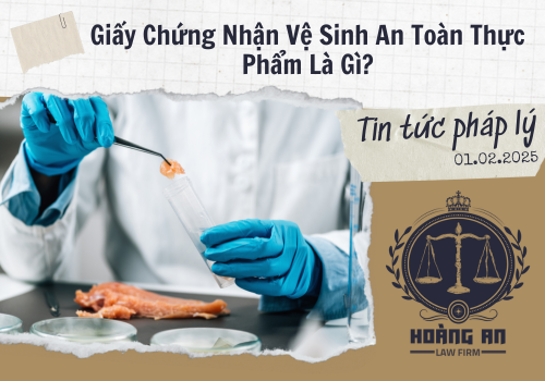 Thủ Tục Xin Giấy Chứng Nhận Vệ Sinh An Toàn Thực Phẩm